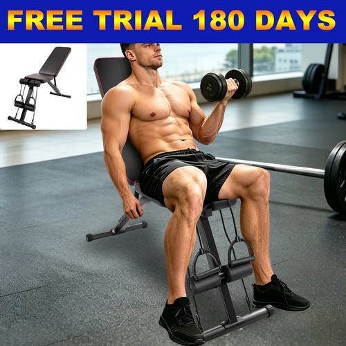 Foldable weight bench - bench,