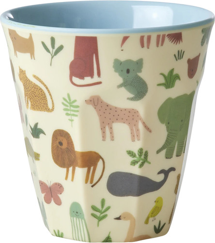 Rice melamine cup with - by,