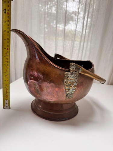 Antique style copper - antique, coal