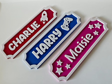 Bedroom Door Name Signs