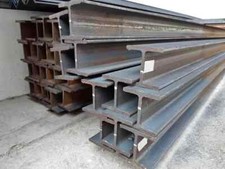 Universal Red Oxide Mild Steel RSJ Beam 203x133 UB30 S355 1m-12m 203x133x30kg
