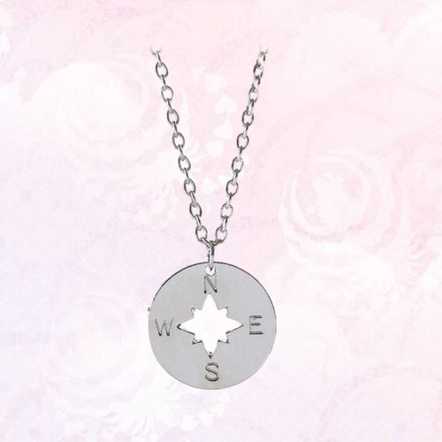 Compass necklace friendship - compass,
