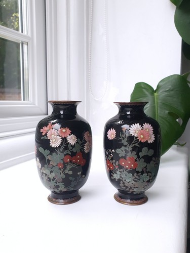 Antique japanese cloisonne - japanese,