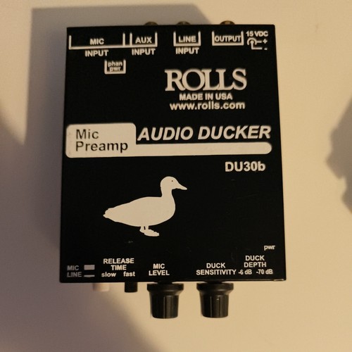 Rolls du30b mic preamp audio - du30b, mic-preamp/audio