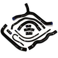 BLACK Samco Silicon Rad Hoses