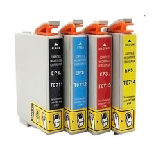 NonOEM 0715 Ink Cartridge for Epson Stylus SX218 SX410 SX515W SX200 SX415 SX215