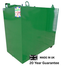 Bunded Heating Oil Kerosene Tank Slim 1300 Litre - 20 Year Guarantee