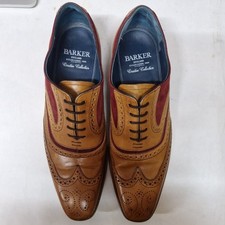 Barker McClean Cedar Calf Red