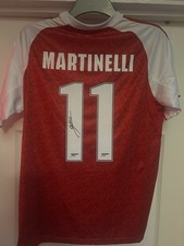 Gabriel Martinelli Signed