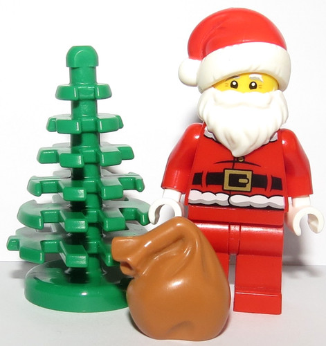 Lego santa claus minifigure - claus,