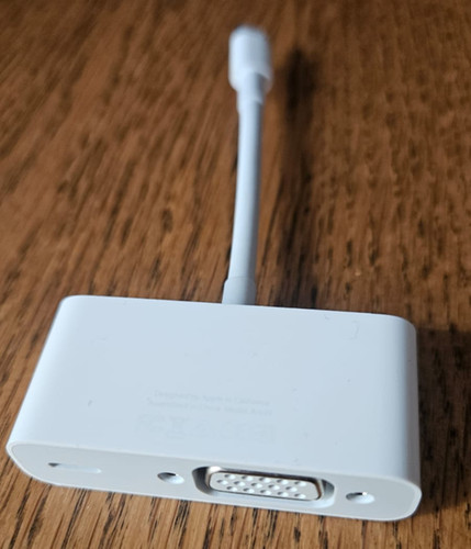 Apple lightening vga - lightening, to