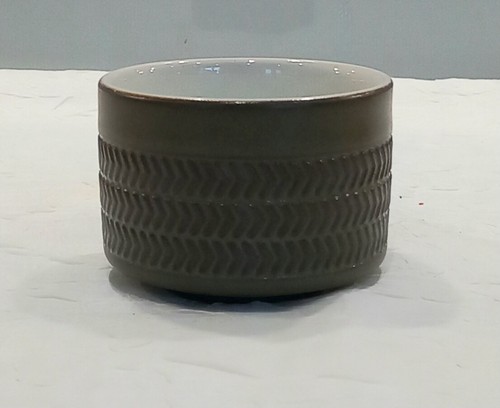 Denby chevron green small open - chevron,