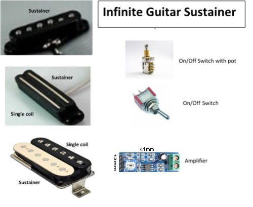 Infanite guitar sustainer - infanite,