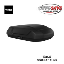 THULE Force 3 S -- 300L Roof-Mounted Cargo Box - 645100 - BRAND NEW & IN STOCK