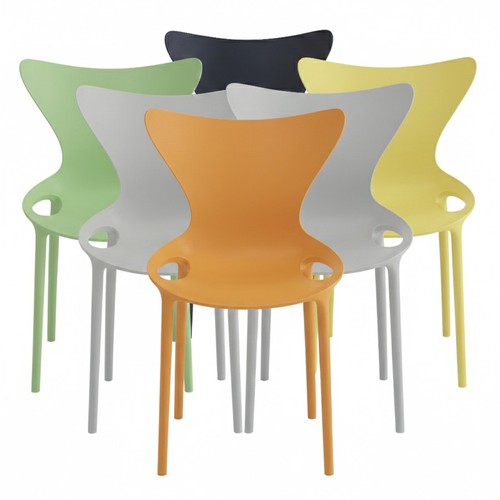 Plastic stackable modern - stackable,