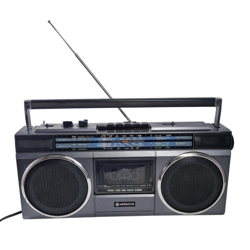 Hitachi trk 6830e boombox - hitachi, trk-6830e