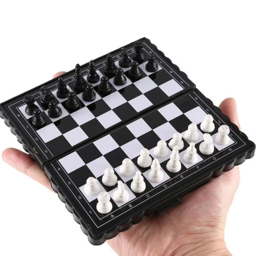 Magnetic travel chess set mini - magnetic,