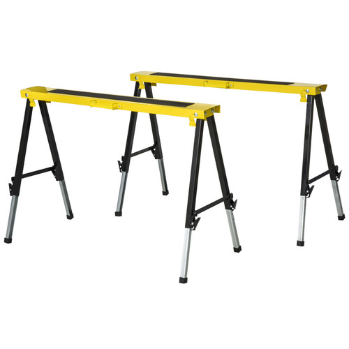 Steel sawhorse set 2 - steel,