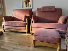 Ercol bergere piece set rare - ercol, 3