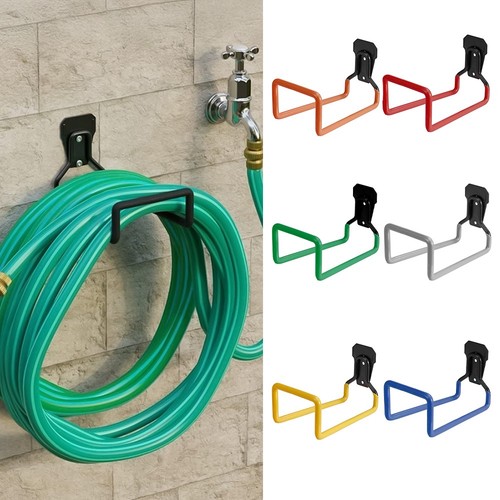 Metal garden hose holder - metal, wall