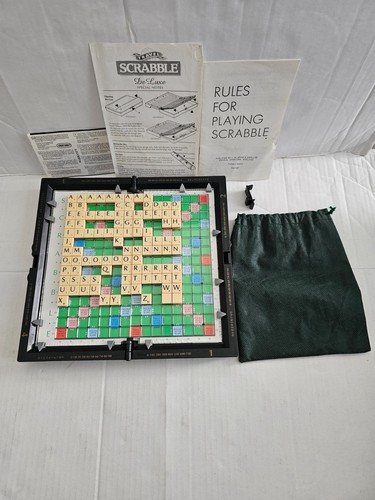 Vintage mattel travel scrabble - mattel,
