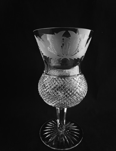 Edinburgh crystal thistle - crystal,