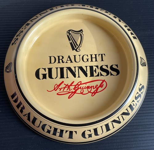 Draught guinness metal - metal, ashtray