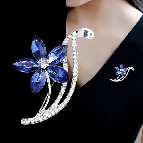 Forget not flower brooch - not,