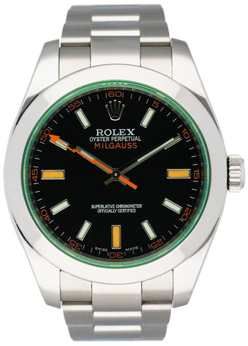 Rolex milgauss 116400gv black - milgauss,