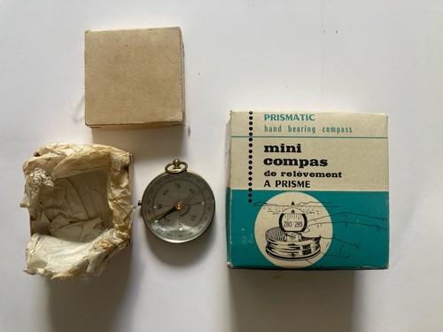Vintage mid century compass - vintage,