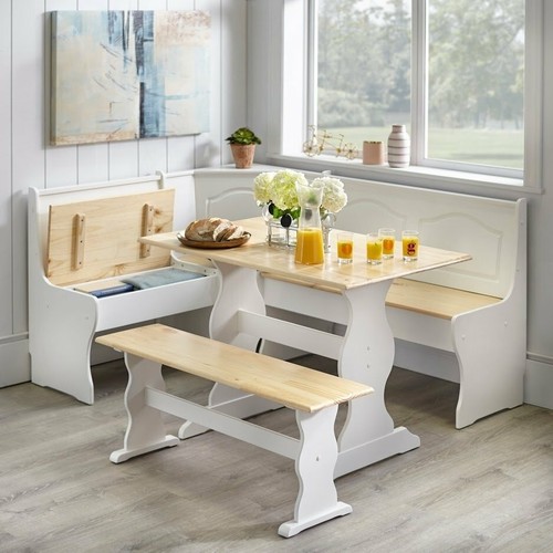 White wooden top - white,