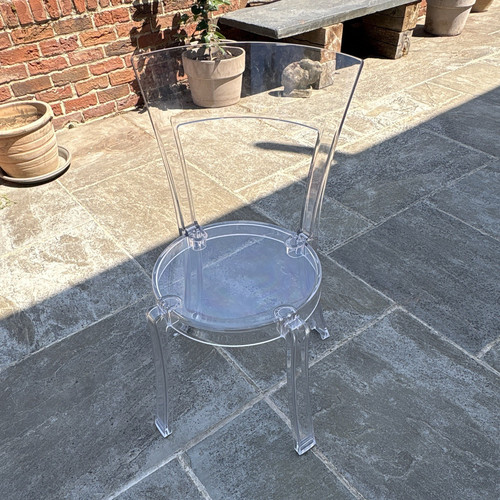 Clear transparent armless - clear,