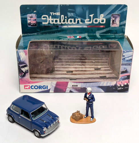04441 blue mini with driver - 04441,