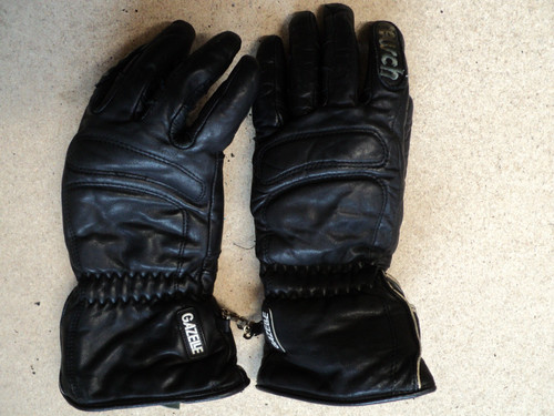 Reusch gazelle black leather - reusch,
