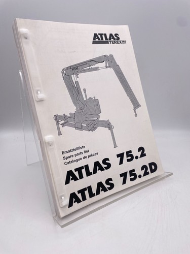 Atlas crane parts list - d,