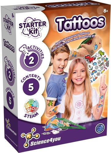 Science4you tattoo starter - tattoo,