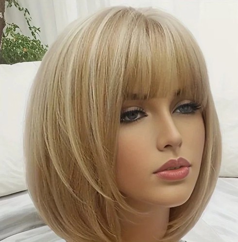 Short straight bob hair for - straight,