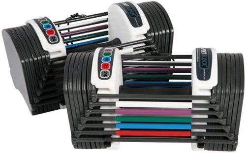 Power adjustable dumbbells - dumbbells,