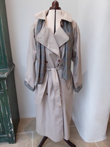 Vintage trench coat uk 18 - trench,
