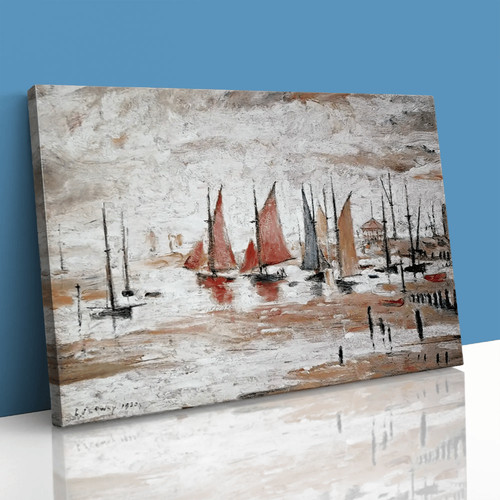 Lowry sailing boats - sailing,