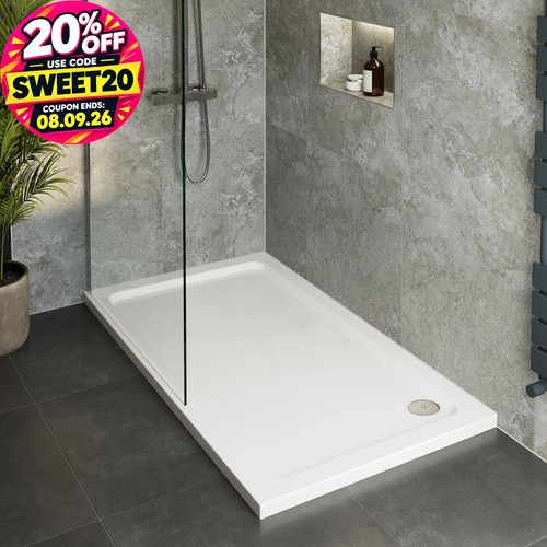 Modern rectangle shower - shower, tray