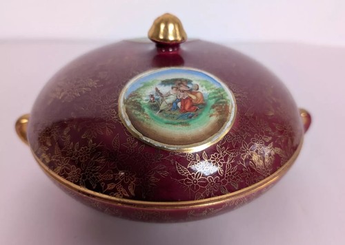 Vintage empire ware burgundy - vintage,