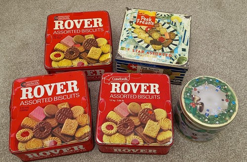 Vintage retro tins - vintage, rover