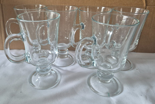 Set plain footed - set, 6