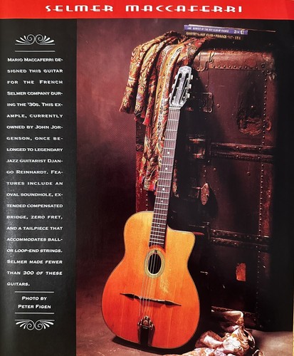 Selmer maccaferri guitar - selmer, photo
