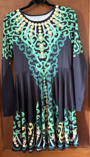 Irish dance dress long - dress, sleeve