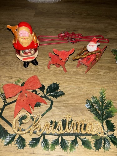 Vintage christmas plastic - vintage,