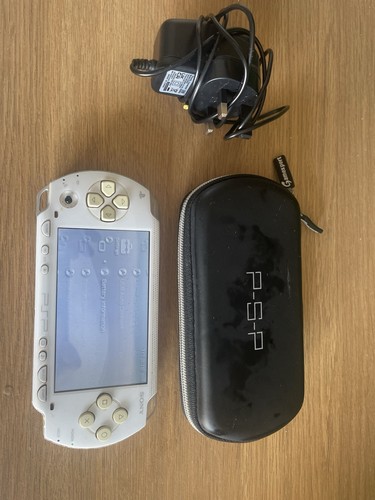 Sony psp white handheld - sony,