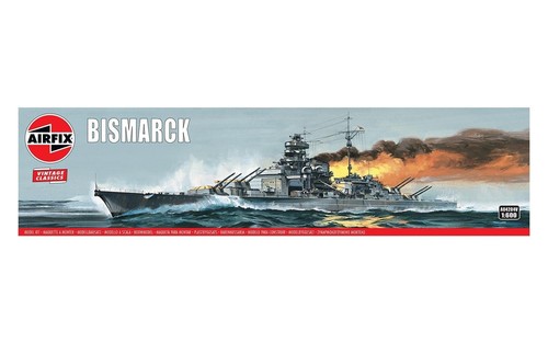 Airfix 600 scale - airfix, bismarck
