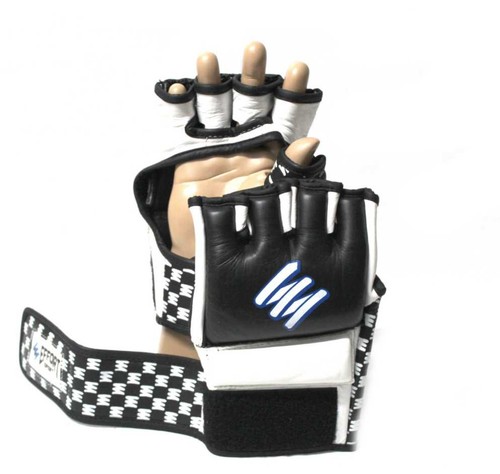Mma gloves leather grappling - mma,